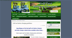 Desktop Screenshot of golfcartbatterychargerguide.com